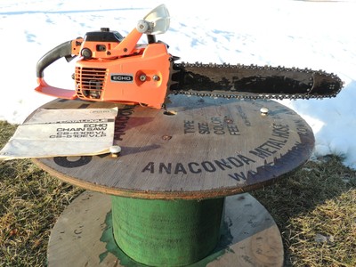 Echo 510 EVL 50cc Chainsaw 20 Inch Bar,Nice Condition! Runs Great!