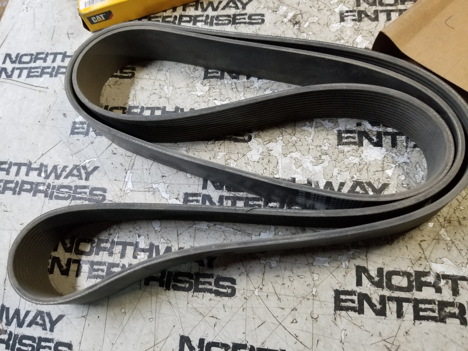 350-8747 2128mm Long Ribbed Belt 3508747 - Picture 1 of 4