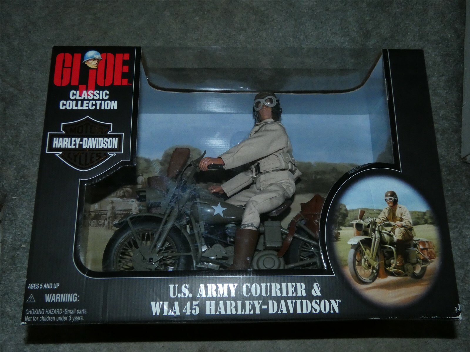 GI Joe: U.S. Army Courier & WLA45: Harley Davidson Series