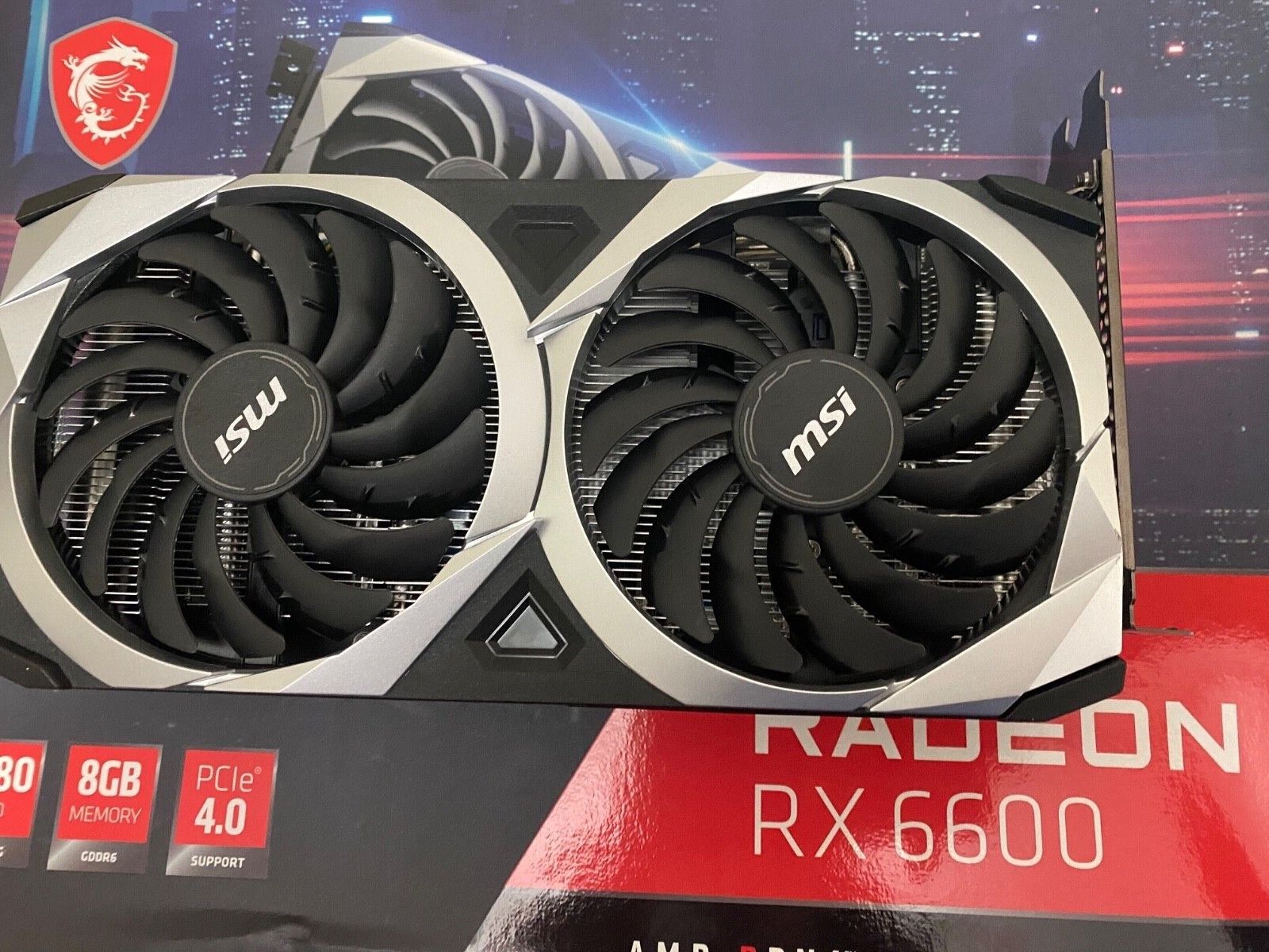 MSI AMD Radeon RX 6600 MECH 2X 8GB GDDR6 Graphics Card | eBay MSI AMD Radeon RX 6600 MECH 2X 8GB GDDR6 Graphics Card | eBay