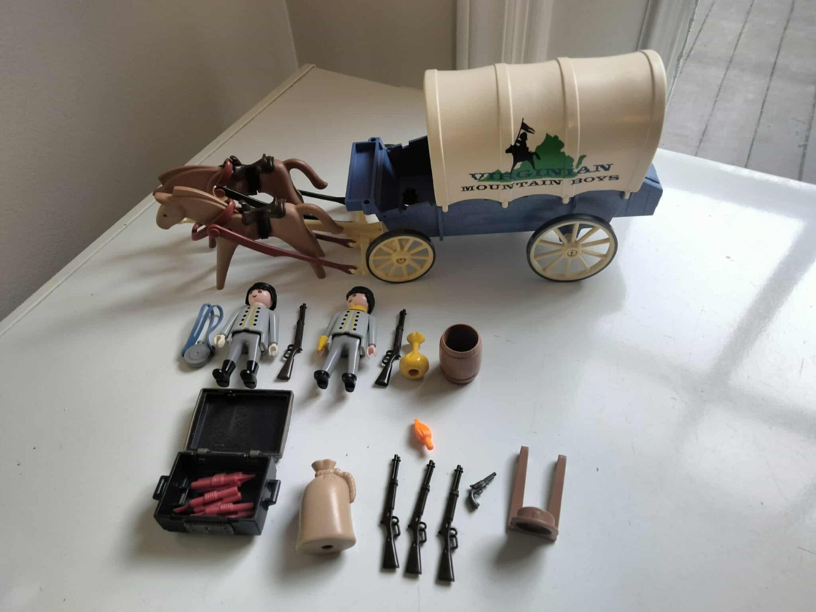 廃盤　Playmobil 3785 ヴァージニアン マウンテン ボーイズ PLAYMOBIL 3785 Virginian Mountain Boys Confederate Civil War