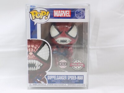 Brand New Funko Doppelganger Spider-Man (Metallic) 961 Marvel Pop Figure
