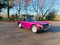 1974 Triumph TR6 'CR' UK CAR - Magenta