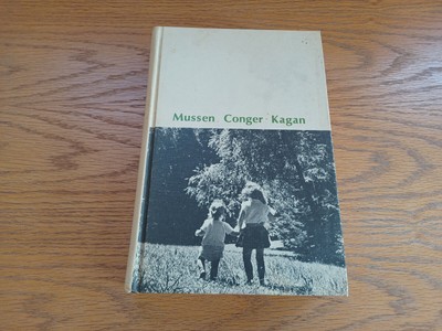 Child Development and Personality Paul Henry Mussen 1969 Harper & Row Third Edit
