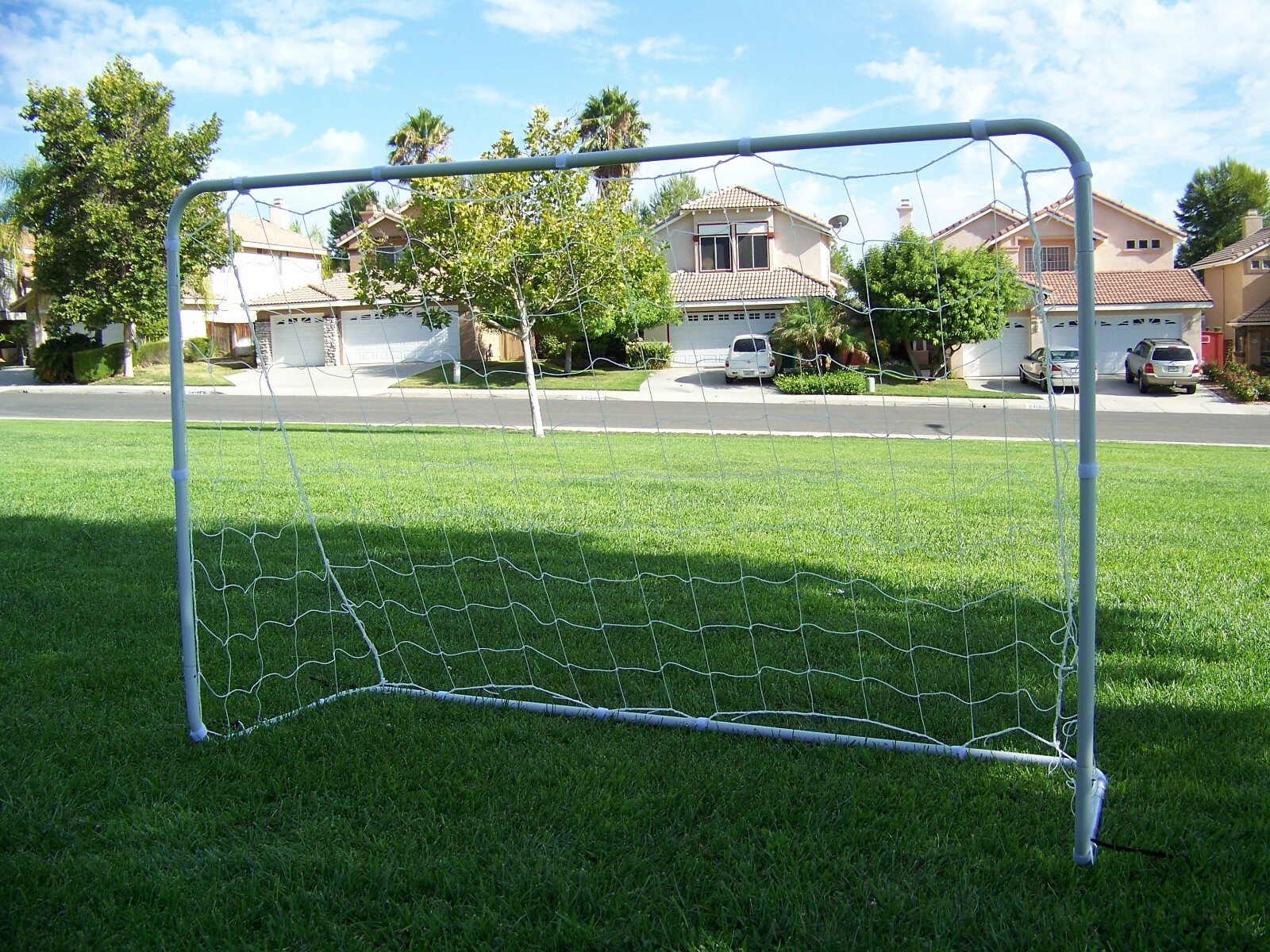 PASS 6 X 4 Ft. Youth Steel Frame Soccer Goal w/ Net, Velcro Straps
