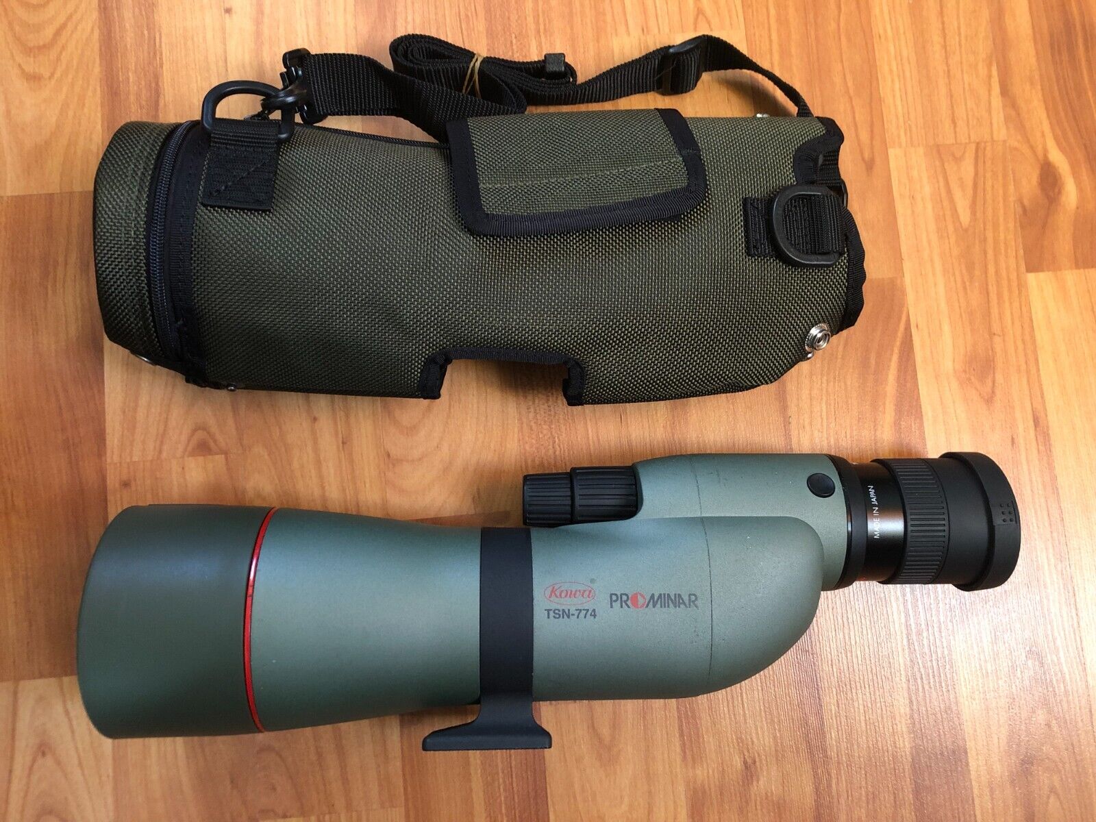 Kowa Prominar TSN-774 Spotting Scope 30x Wide Eyepiece Case Kowa Prominar TSN-774 Spotting Scope 30x Wide Eyepiece Case