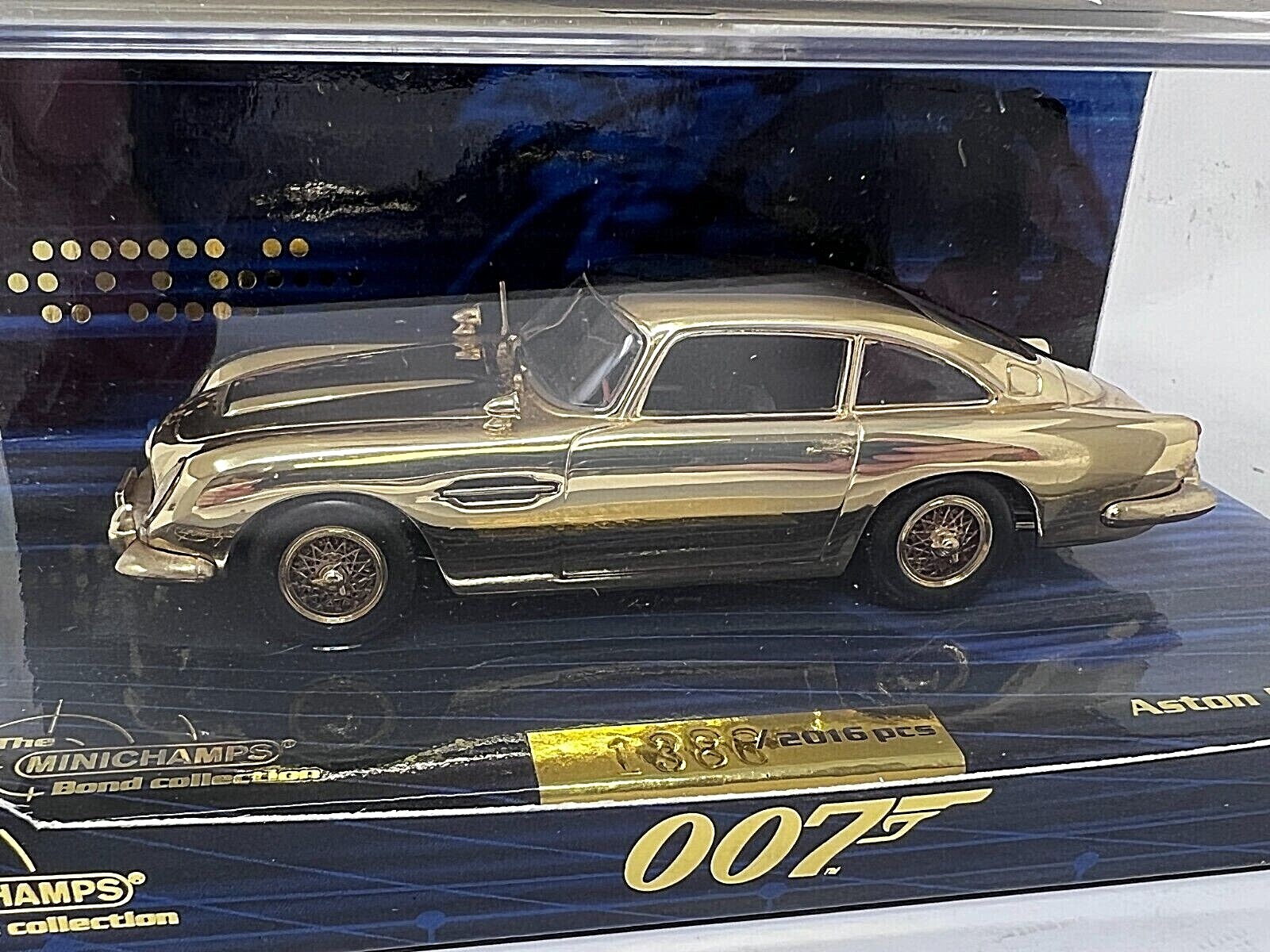 ミニチャンプス　ボンドコレクション　アストンマーティン　ゴールド 1/43 Minichamps 007 Bond Collection Aston Martin DB5 Gold