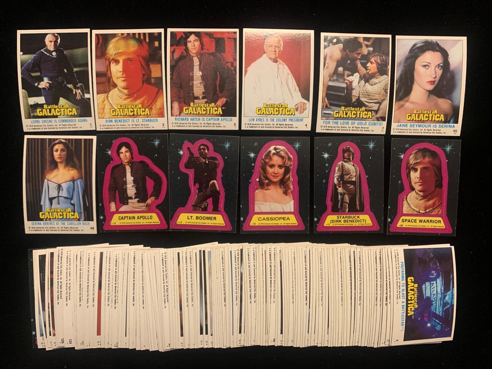 その他 1978 Battlestar Galactica trading cards Wonder Bread's 'Battlestar Galactica' Trading Cards, 1978