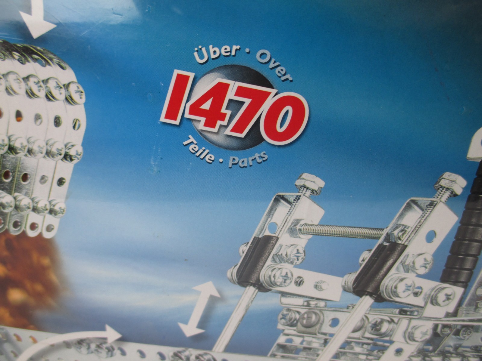 Eitech 1470 C19 Bulldozer Digger Set Construction Toy Made in Germany Metal