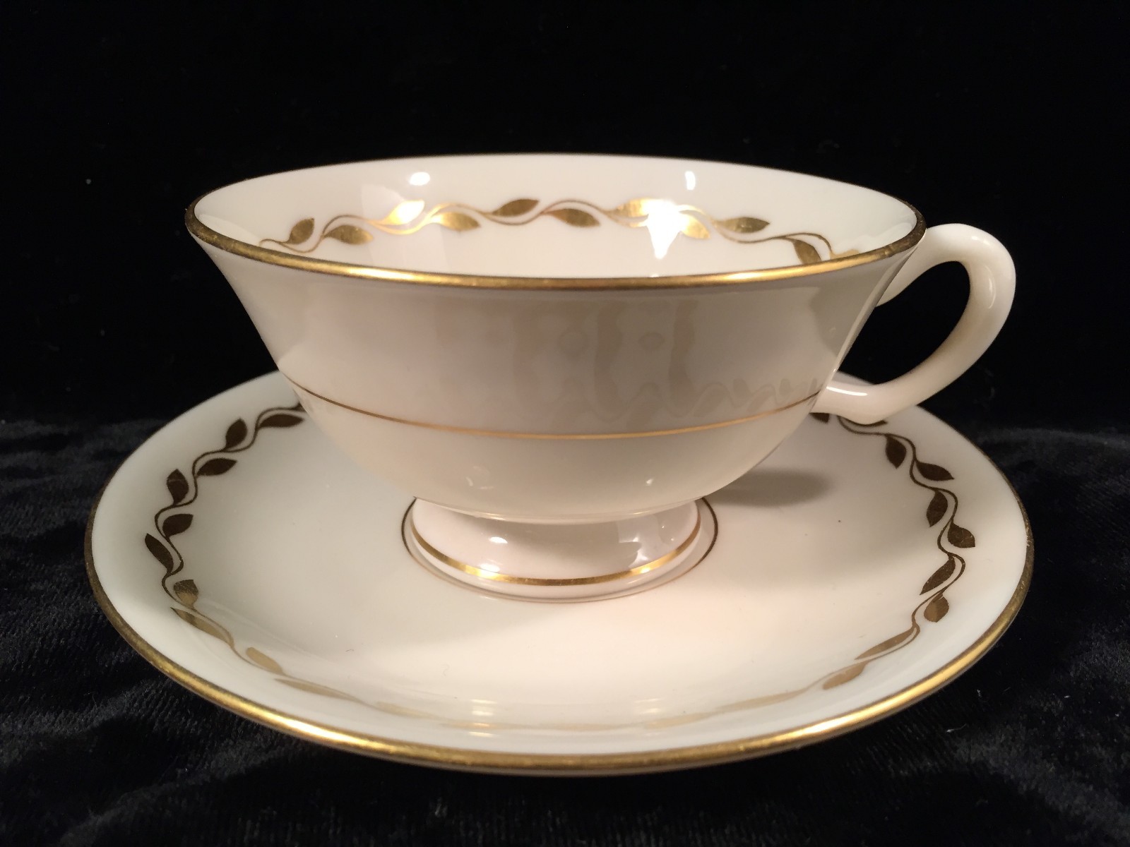 Lenox Golden Wreath Cup & Saucer 0-313 | eBay