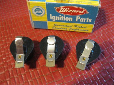 New 1956-1959 AMC Rambler, 1939-1953 GMC Truck Distributor Rotor lot, 3 PC