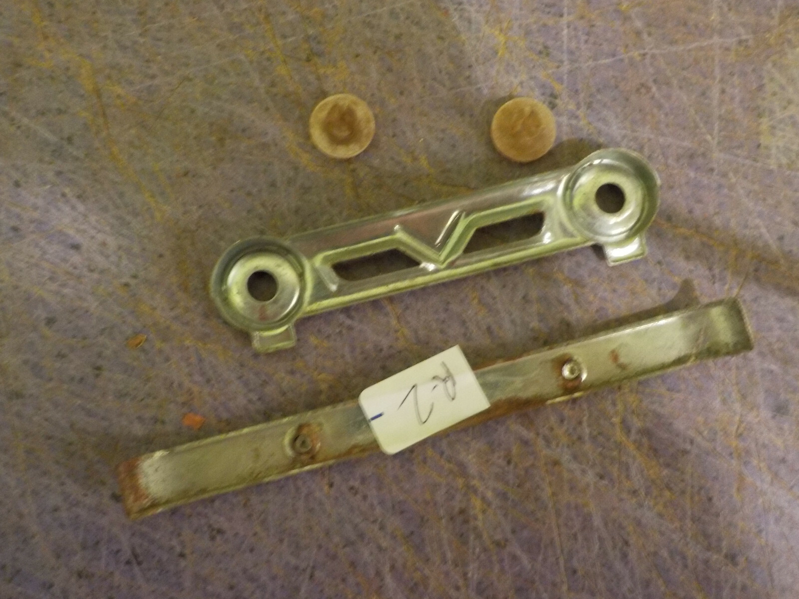 vintage tonka ford truck grill bumper 2 headlight 1954-55 for parts