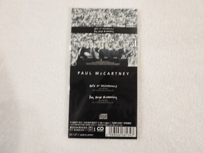 Paul McCartney '' Hope Of Deliverance'' BRAND NEW 3'' JAPANESE CD! STILL SEALED!