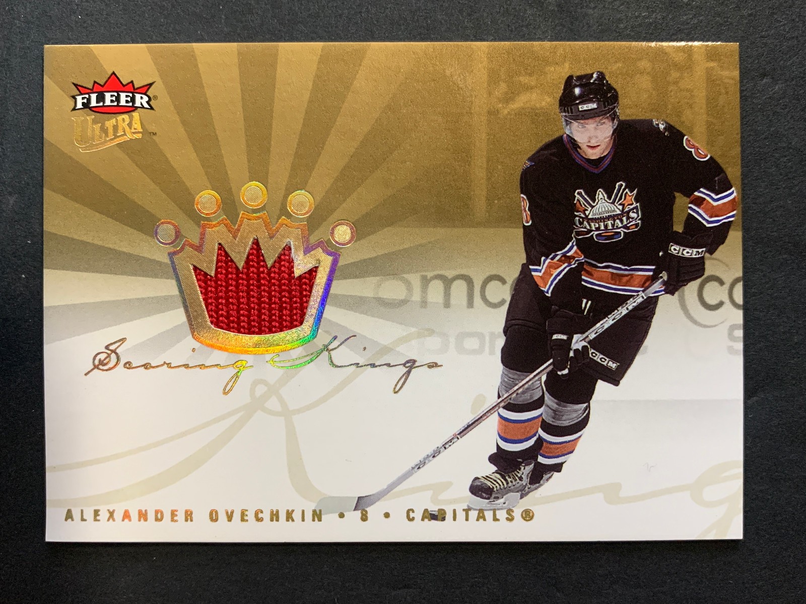 2006 Fleer Ultra Scoring Kings #SJK-AO Alexander Ovechkin Jersey