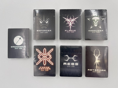 Deadzone Stat Deck Enforcer/Plague/Marauder/Forge Father/Rebs/Asterian/Dreadball