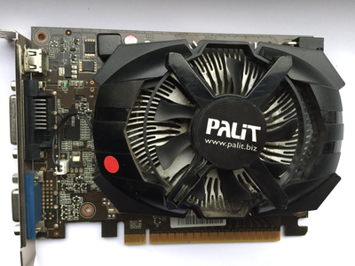 PALIT NVIDIA GEFORCE GTX650 GK107 128 BIT GDDR5 2 GB MINI HDMI DVI VGA
