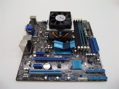 ASUS M4A88T-M Motherboard Socket AM3 AMD Athlon II X3 455 3.30GHz 2GB RAM