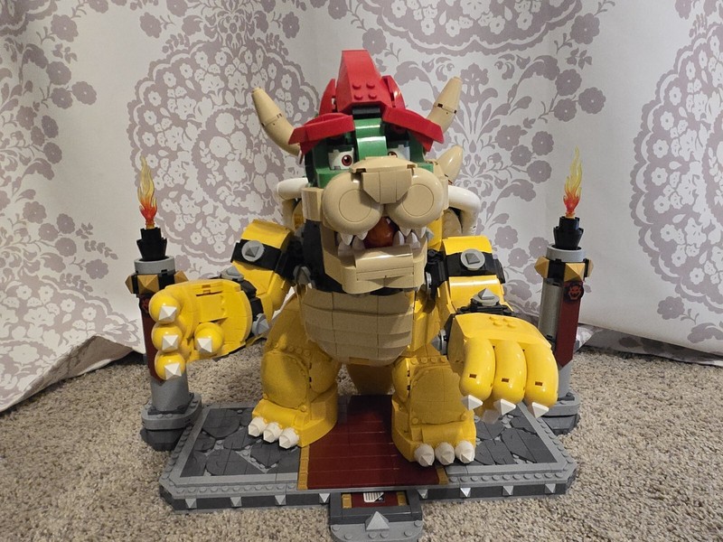 READ LEGO 71411 The Mighty Bowser- USED, NOT COMPLETE