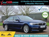2017 BMW 5 Series 2.0 530e 9.2kWh SE Auto Euro 6 (s/s) 4dr SALOON Petrol/Electri