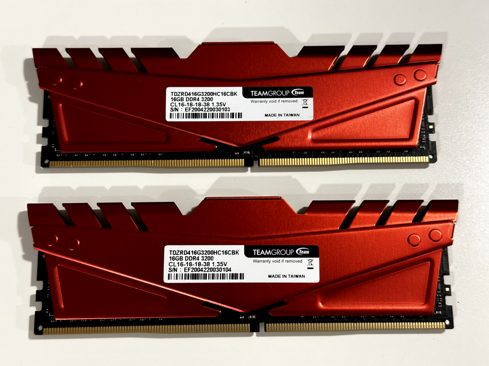 TEAMGROUP CLASSIC 16×2 32GB DDR4 【動作確認済】 TEAMGROUP