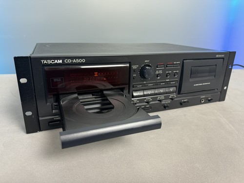 TASCAM CD-500 タスカム CDプレーヤー ② TASCAM CD-500 CDデッキ