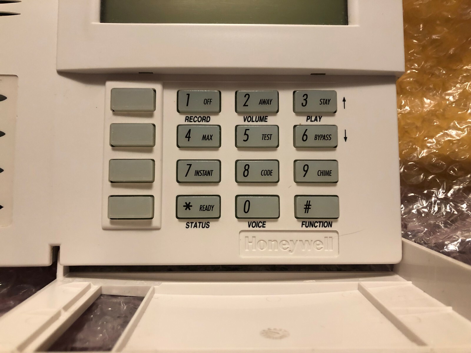 Honeywell Ademco 6160V Talking Voice Alpha Programming Keypad NO Message Center