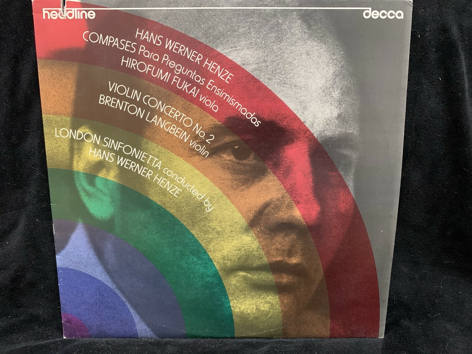 Hans Werner Henze - Compases Para Preguntas Ensimismadas, UK 1974 Decca HEAD 5 Hans Werner Henze - Compases Para Preguntas Ensimismadas, UK 1974 Decca HEAD 5