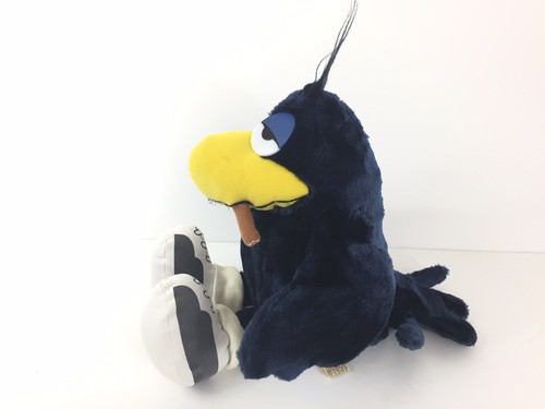 Martin P Martin Shoemaker Plush Crow / Raven Vintage Applause Shoe Comic Strip