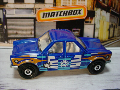    2023 Matchbox PUSH N PULLER #53  blue/white;  Showroom  Metal loose