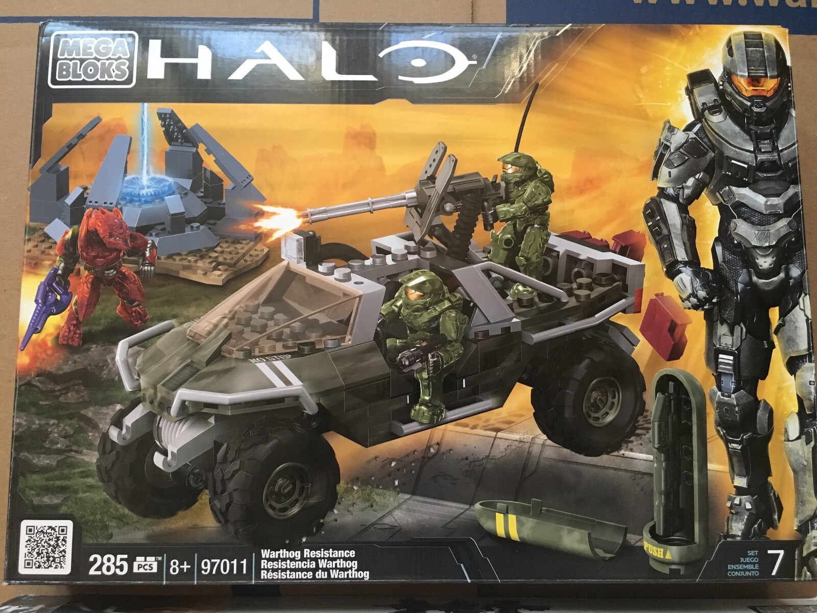 Halo Mega Bloks Warthog Resistance & Scorpions Sting BOTH!