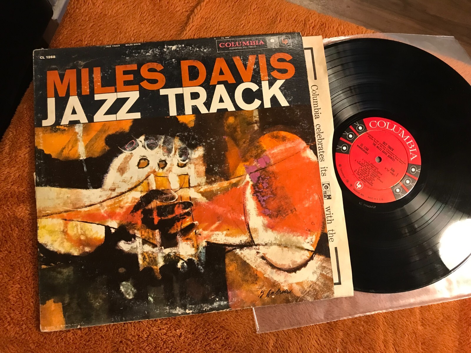 US盤MONO/MILES DAVIS/「JAZZ TRACK」 Miles Davis - Jazz Track - Amazon.com Music