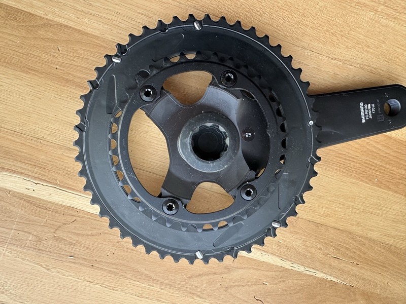 Shimano Ultegra FC-R8100 170 mm Crankset 50/34 Chainrings, 12 Speed 50-34 NK