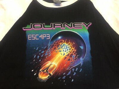 Journey Raised on Radio Album Cover Men/'s T Shirt Rock Band Concert Tour Merch