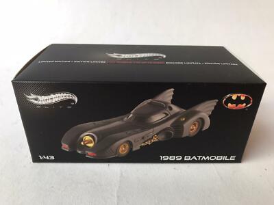 HOT WHEELS BATMOBILE 1989ミニカー Hot Wheels 1:50 Scale Batman 1989 Batmobile, Die-Cast
