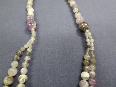Simply stunning Amethyst necklace and earring set