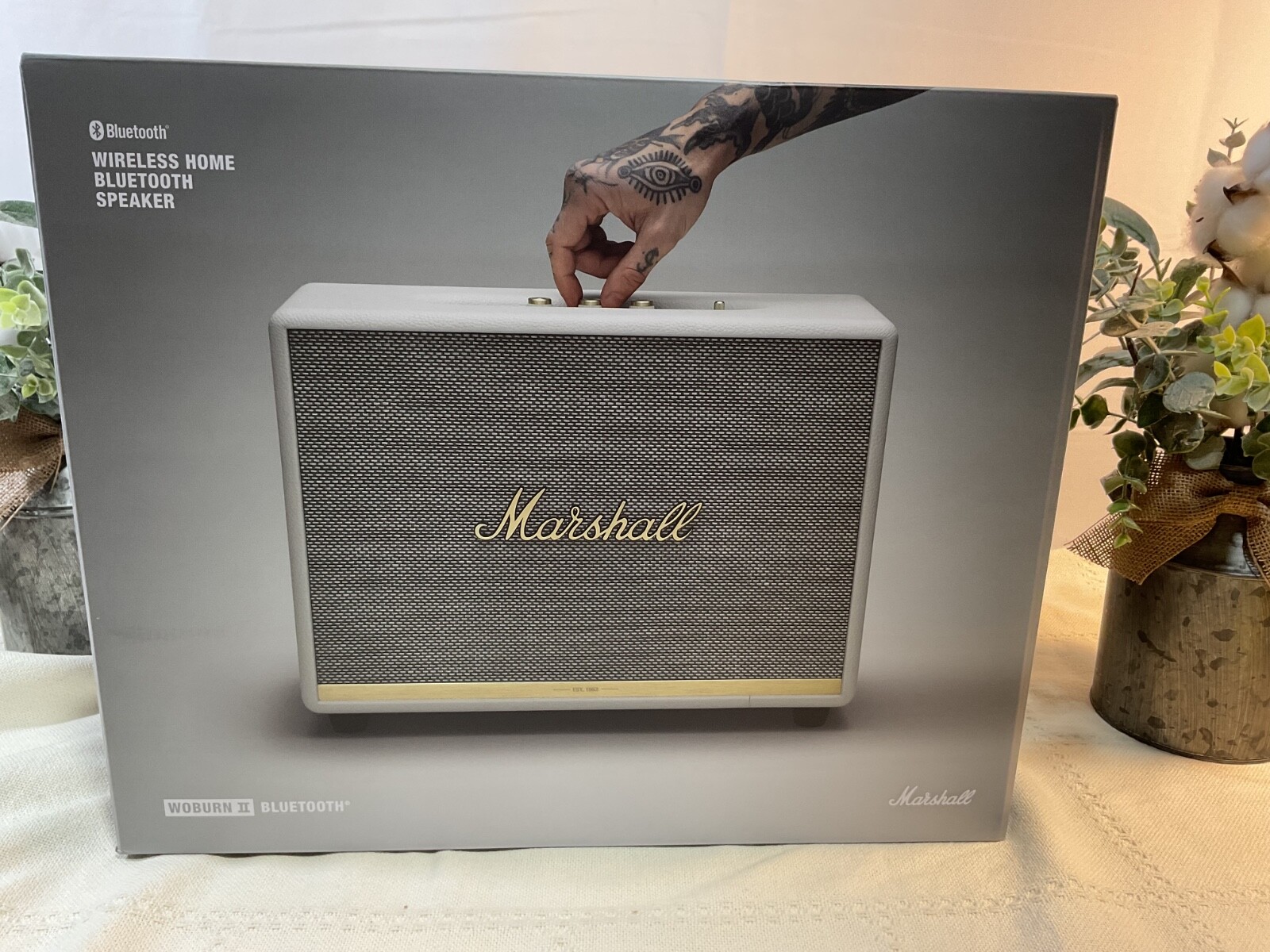 Marshall Woburn II Wireless Bluetooth Speaker - AC Powered