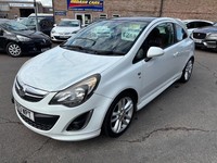 2013 Vauxhall Corsa 1.4 SRi 3dr [AC] HATCHBACK Petrol Manual