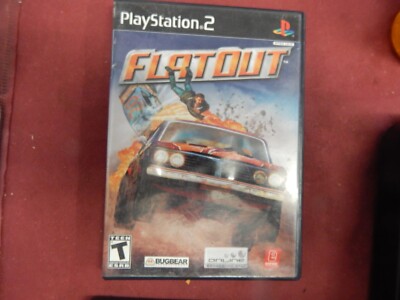Flat Out PS2 PlayStation 2 - Complete CIB Tested