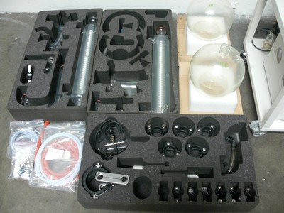 Buchi R-220 SE 20 Liter Rotary Evaporator w/ F-125 Chiller & V-710 Pump Mfg 2016