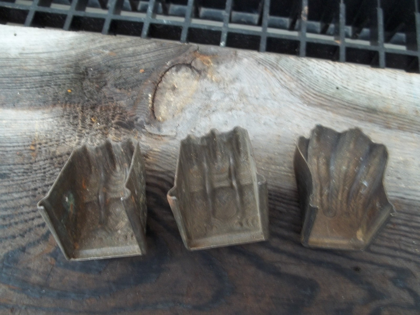 3 Vintage Duncan Phyfe Eagle Claw Table Feet End Caps 1 Brass Furniture  FREE