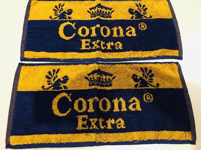 bar towels Corona Extra 2 Beer Towels Corona Bar Towels Corona Beer Corona Beer.