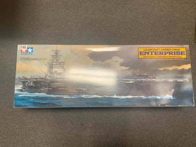 Tamiya USS Enterprise 1:350 scale aircraft carrier ship model kit 78007