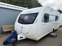 SPRITE MAJOR 4  - 4 BERTH CARAVAN, SIDE LOUNGE AREA ,END WASHROOM & MOTORMOVER