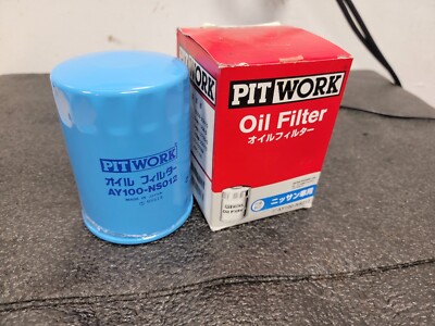 New OEM Nissan Pitwork Oil Filter For Almera Avenir Laurel Safari # AY100-NS012