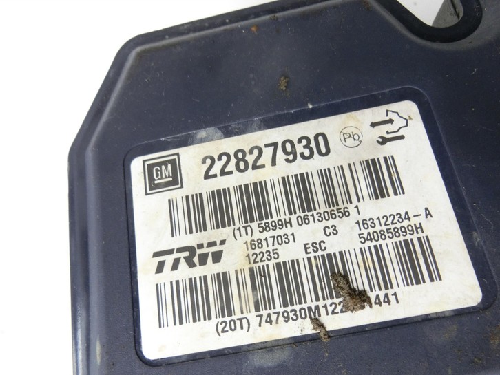 Opel Insignia A G09 09-13 ABS Steuergerät Aggregat Hydraulikblock Opel Insignia A G09 09-13 05.10.2012 22827930... Vorschau 5