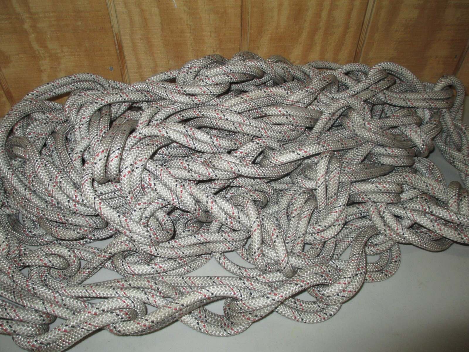 Pre-Owned BEAL STATIC ROPE EN1891 Low Stretch Climbing Rope 100 Ft 10.5 MM VGC