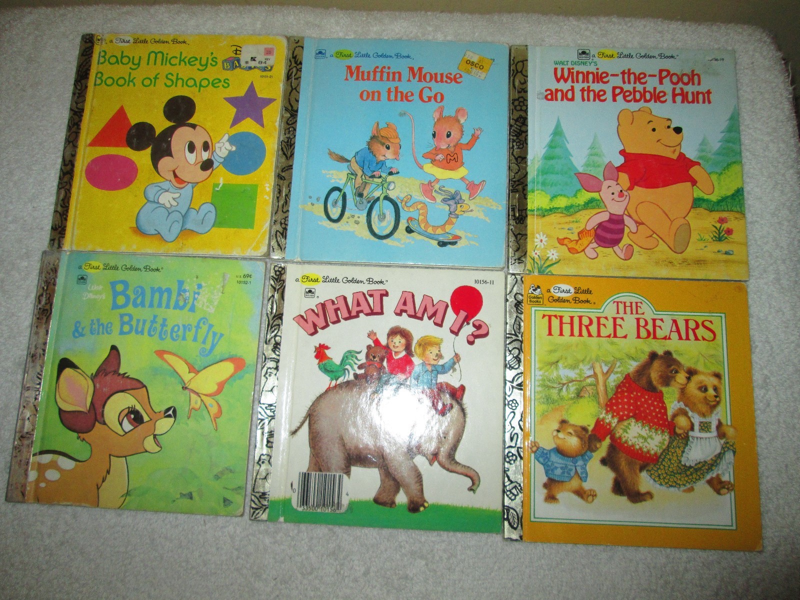 LOT OF 39 ASSORTED LITTLE GOLDEN BOOKS FIRST LIFESAVERS BOOK & LITTLE LITTLE