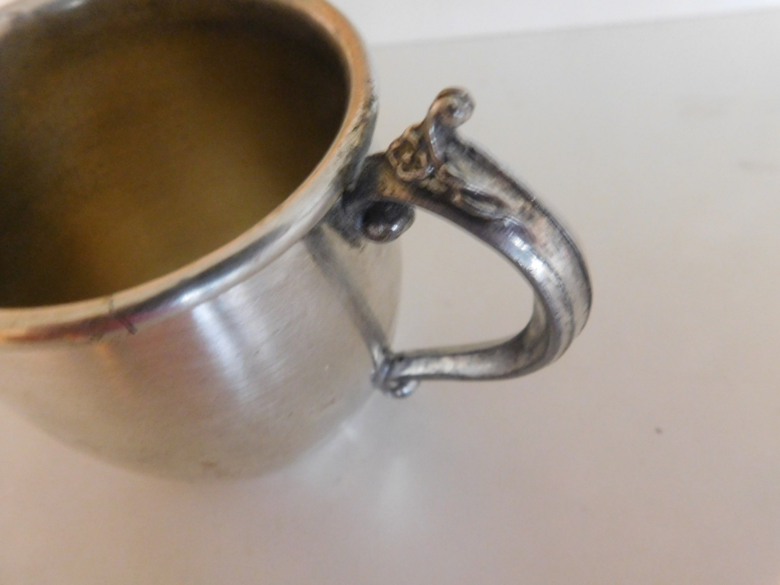 E.R. Rogers silver plated Child's cup Antique?