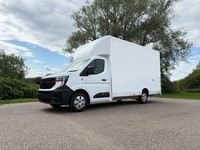 Renault Trucks UK Master 3.5T dCi 150 Platform Cab Red Lowloader Luton Platform 