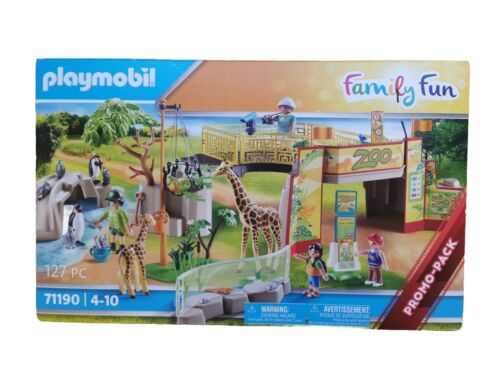 PLAYMOBIL 71190 Family Fun: Mein großer Erlebnis-Zoo Neu Ovp 